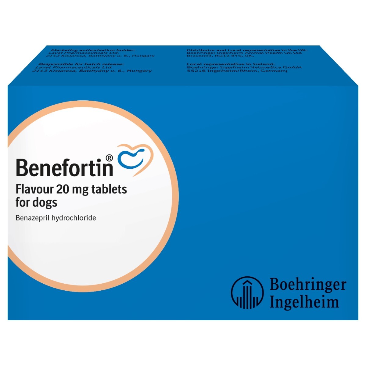 Benefortin 20mg Flavoured Tablets for Dogs 28s