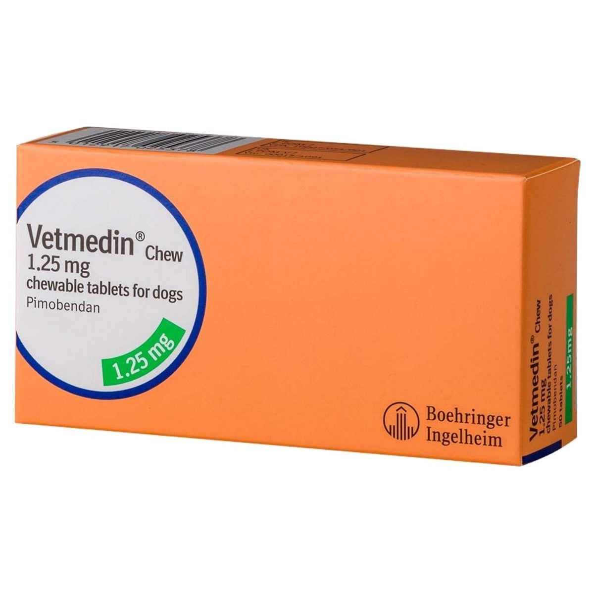Vetmedin 1.25mg Flavoured Tablet for Dogs 100s