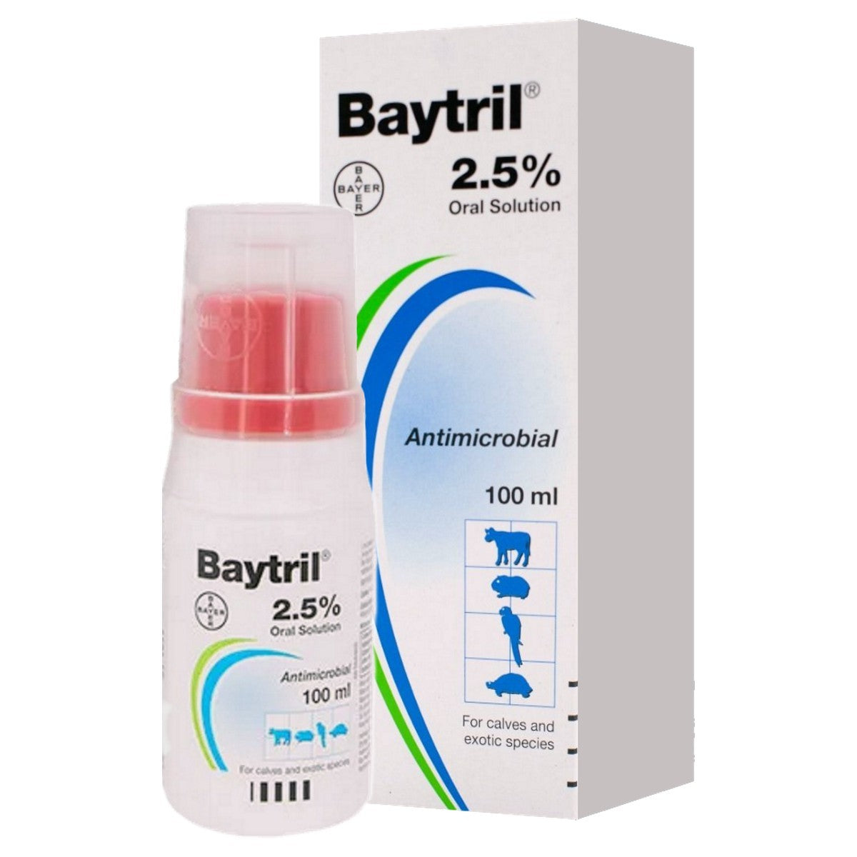 Baytril 2.5% Oral Solution 100ml – VET THIRTY-4