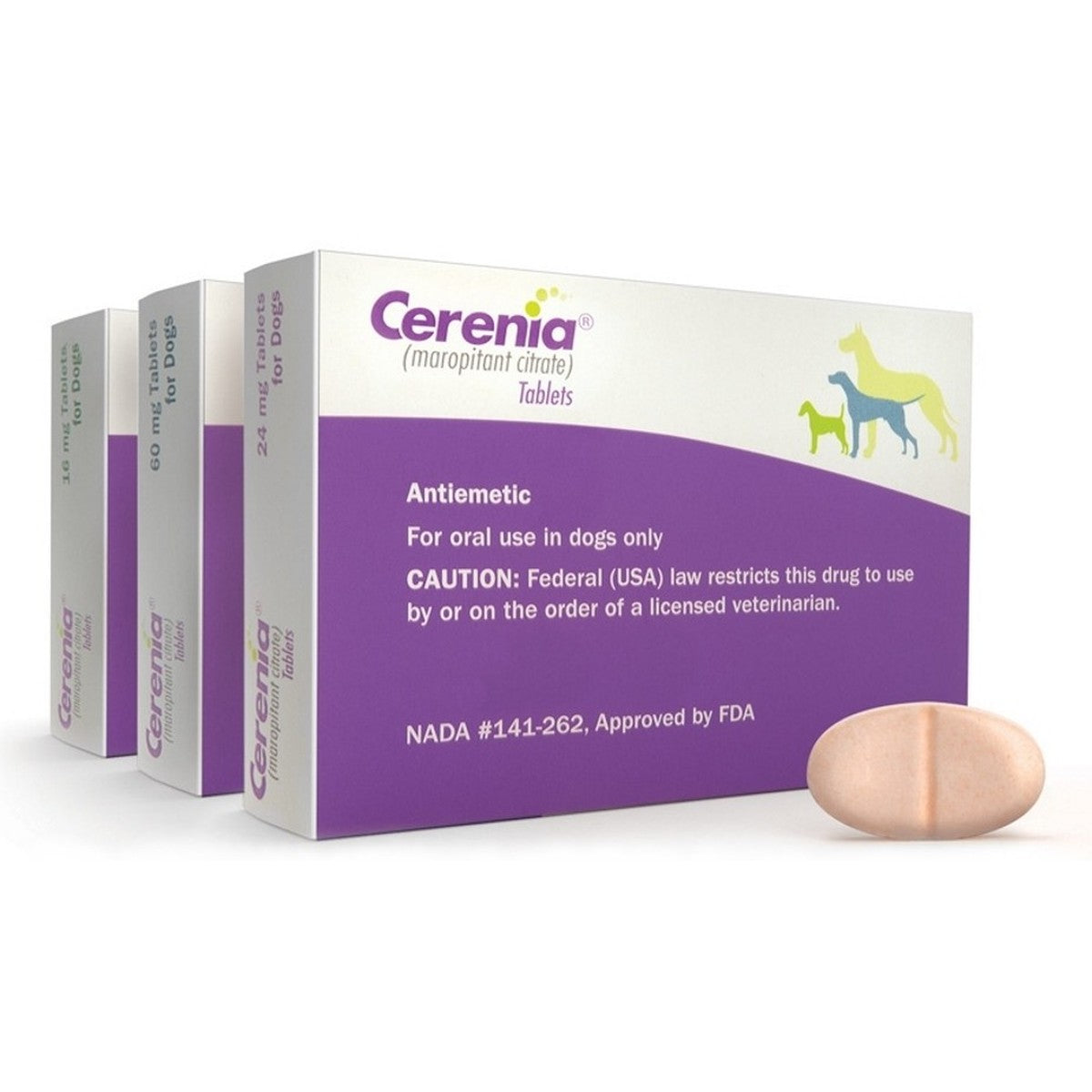 Cerenia 16mg Tablet 4 tabs VET THIRTY4